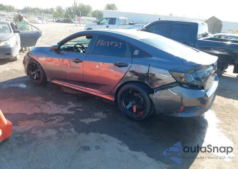 2019 Honda Civic Lx from USA, damaged, VIN 19XFC2F66KE013046